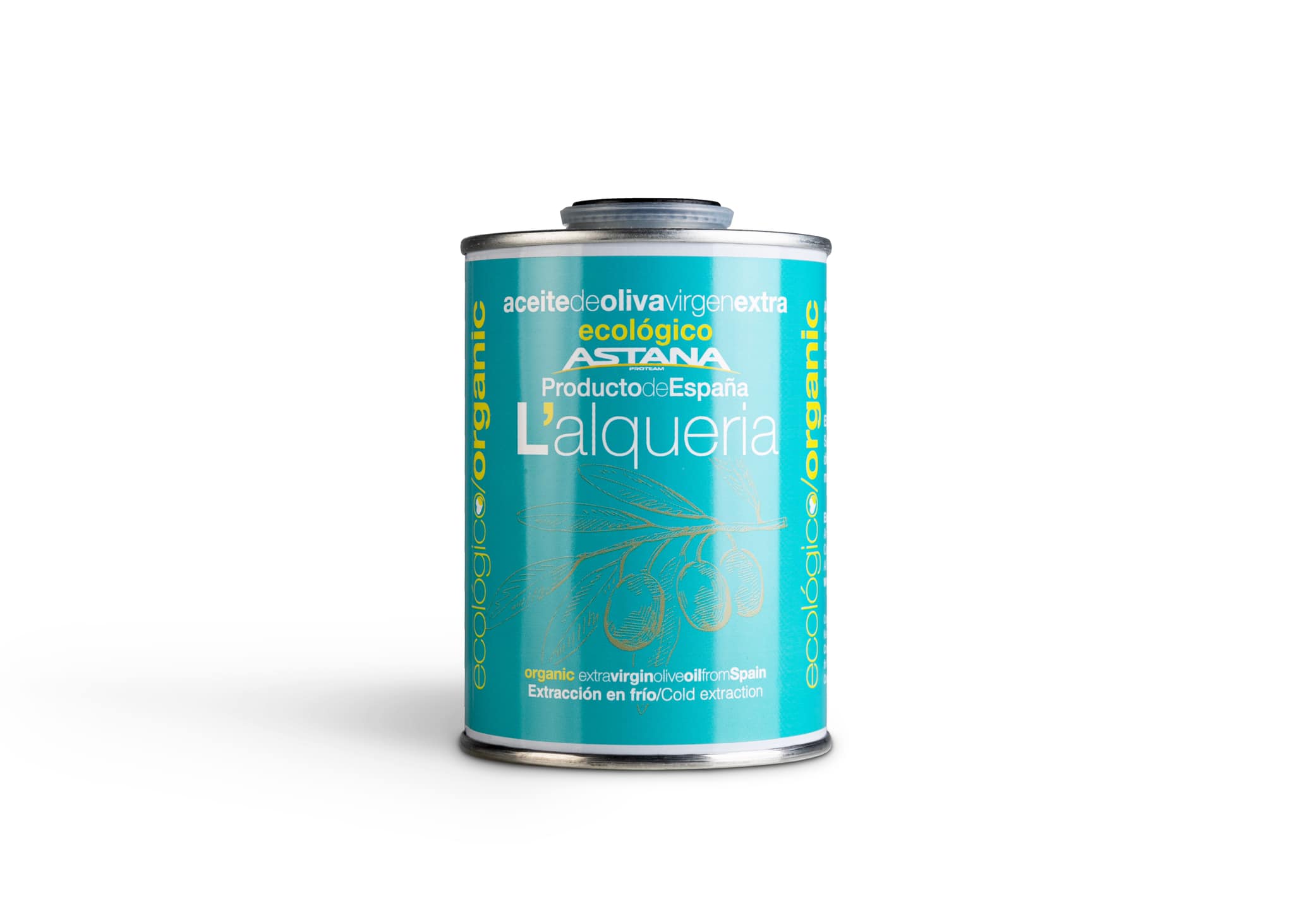 L’Alquería ekstra jomfruolivenolie – ASTANA – 250 ml – Metaldåse