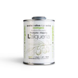 L’Alquería ekstra jomfru olivenolie – BLANQUETA – 250 ml – Metaldåse