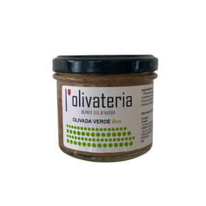 Økologisk grøn olivada – 110 gram
