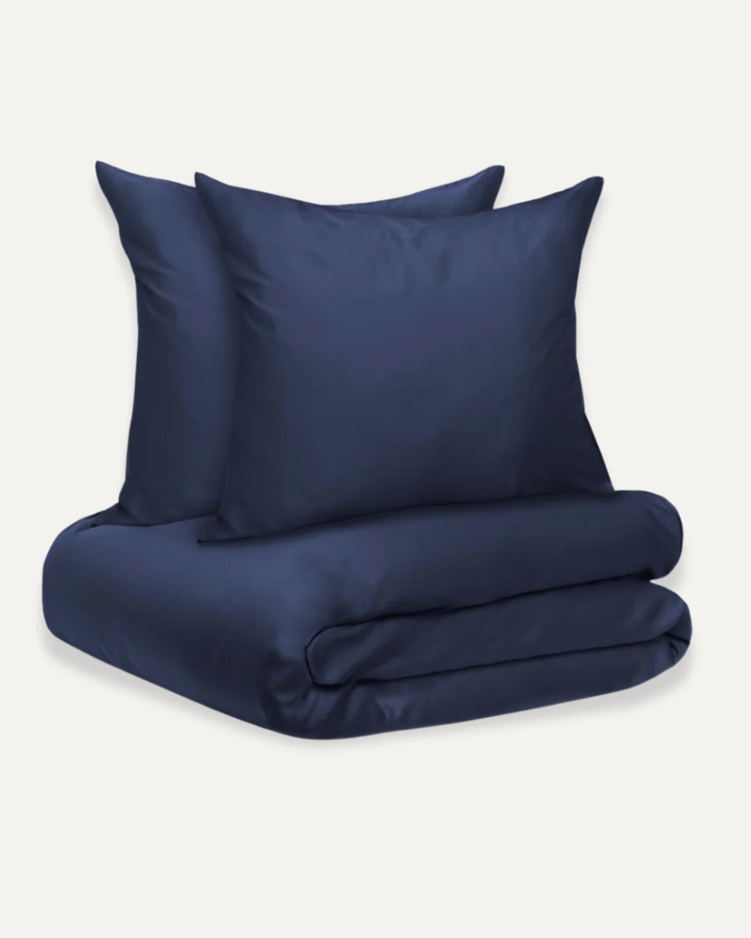 Bambus sengetøj dobbeltdyne 220 x 240 cm. Navy Blue