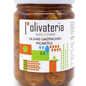 Grønne oliven picantes
