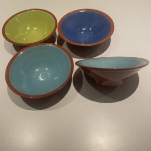 Spansk håndlavede skåle 19 cm.